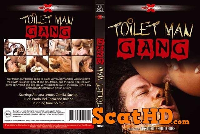 Toilet Man Gang and Adriana, Camila, Suelen, Lucia, Bel, Tania and Roland 2018 [DVDRip DivX Video DivX 5 640x480 30.000 FPS 1485 kb/s] [578 MB]