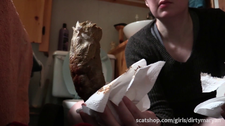 Pooping thick log at my in laws place and DirtyMaryan 2025 [FullHD ] [715 MB]