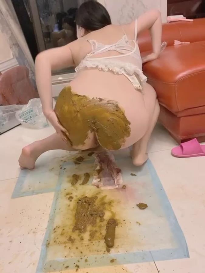 Longbao Chinese Woman, Enema and Ass Covered in Shit. P1 2025 [SD ] [26.4 MB]