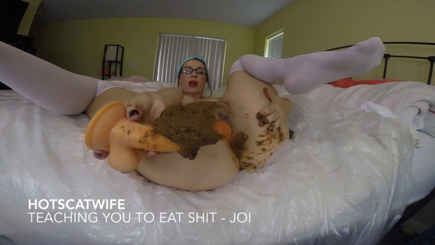 Teaching you to eat SHIT – Jerkoff Instructional P1 and HotScatWife 2025 [FullHD ] [534 MB]