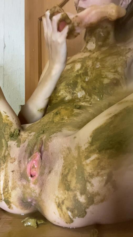 Blowjob, shit smearing, toy and PooGirl 2026 [SD ] [895 MB]