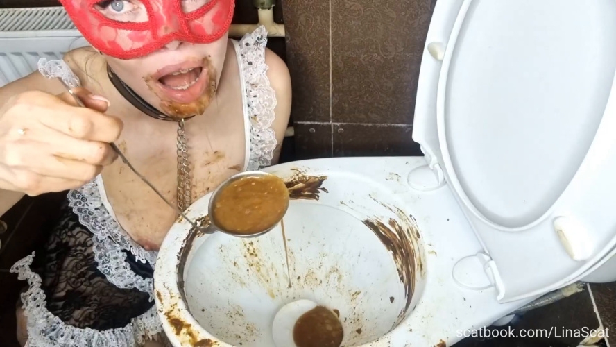 Scatlina 2026 - Cleaning the toilet by a shitty housekeeper Full version 2026 [FullHD ] [896 MB]